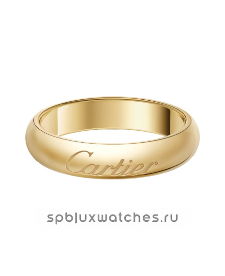 Кольцо Cartier C de Cartier Wedding Band, 4 mm Width B4246900