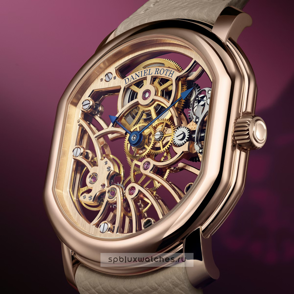 Daniel Roth Extra Plat Rose Gold Skeleton 38,6 mm x 35,5 mm
