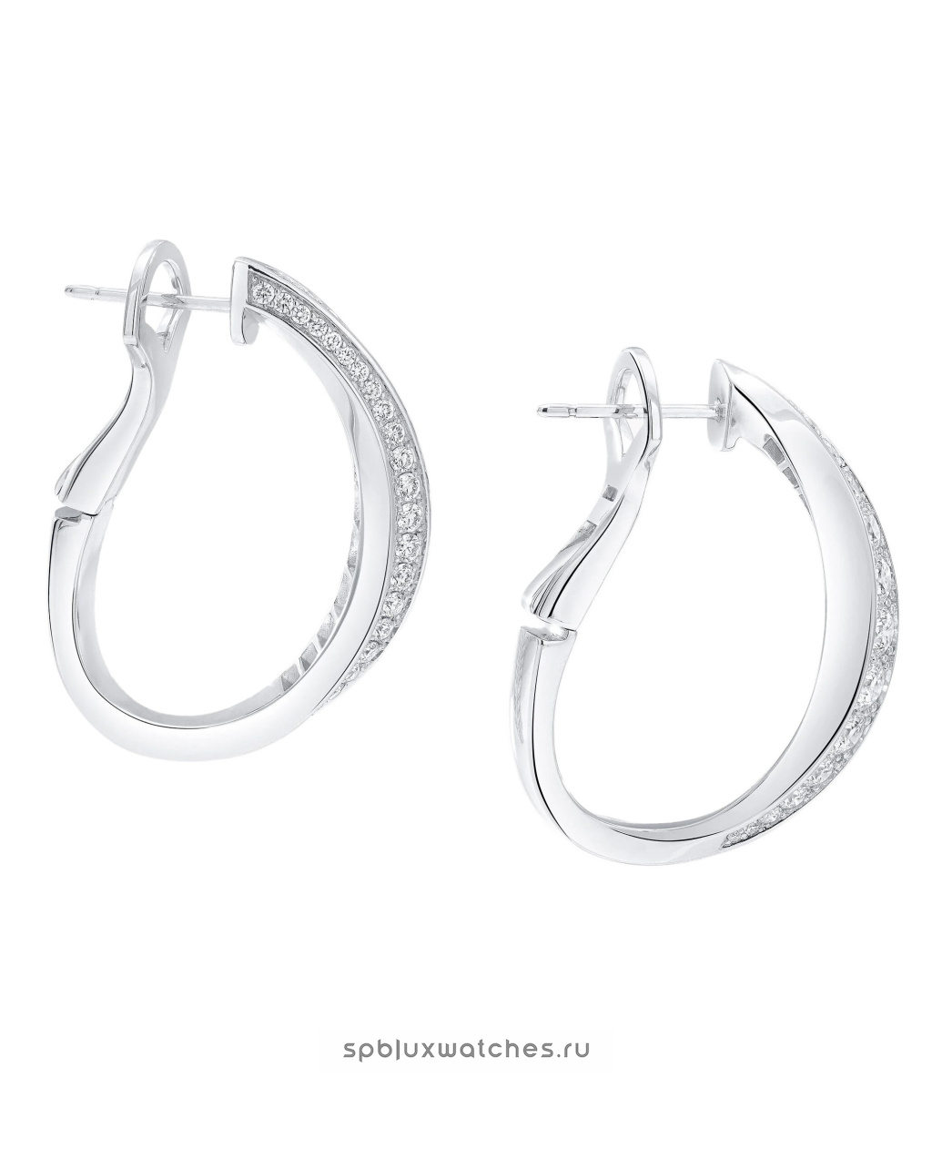 Серьги Graff Spiral Diamond Earrings RGE2023