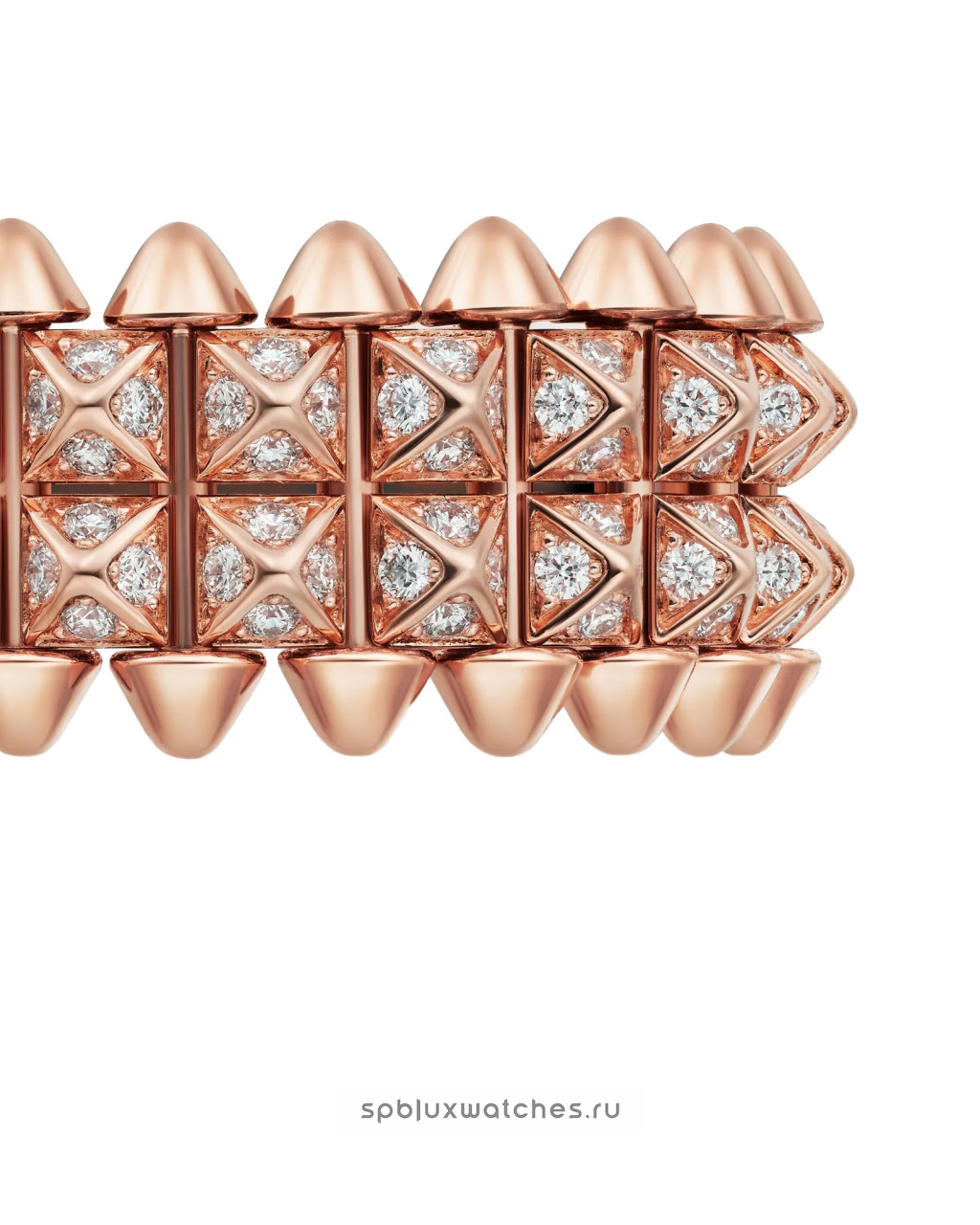 Кольцо Cartier Clash de Cartier Double Row Paved Ring B4237900