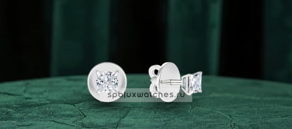 Пусеты с бриллиантами Roman Nikonov  RN080361