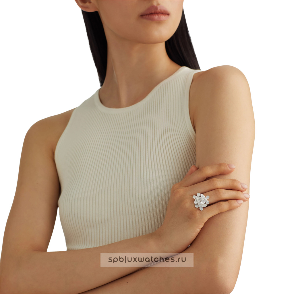 Кольцо Graff Triple Pave Butterfly Diamond Small Ring RGR374