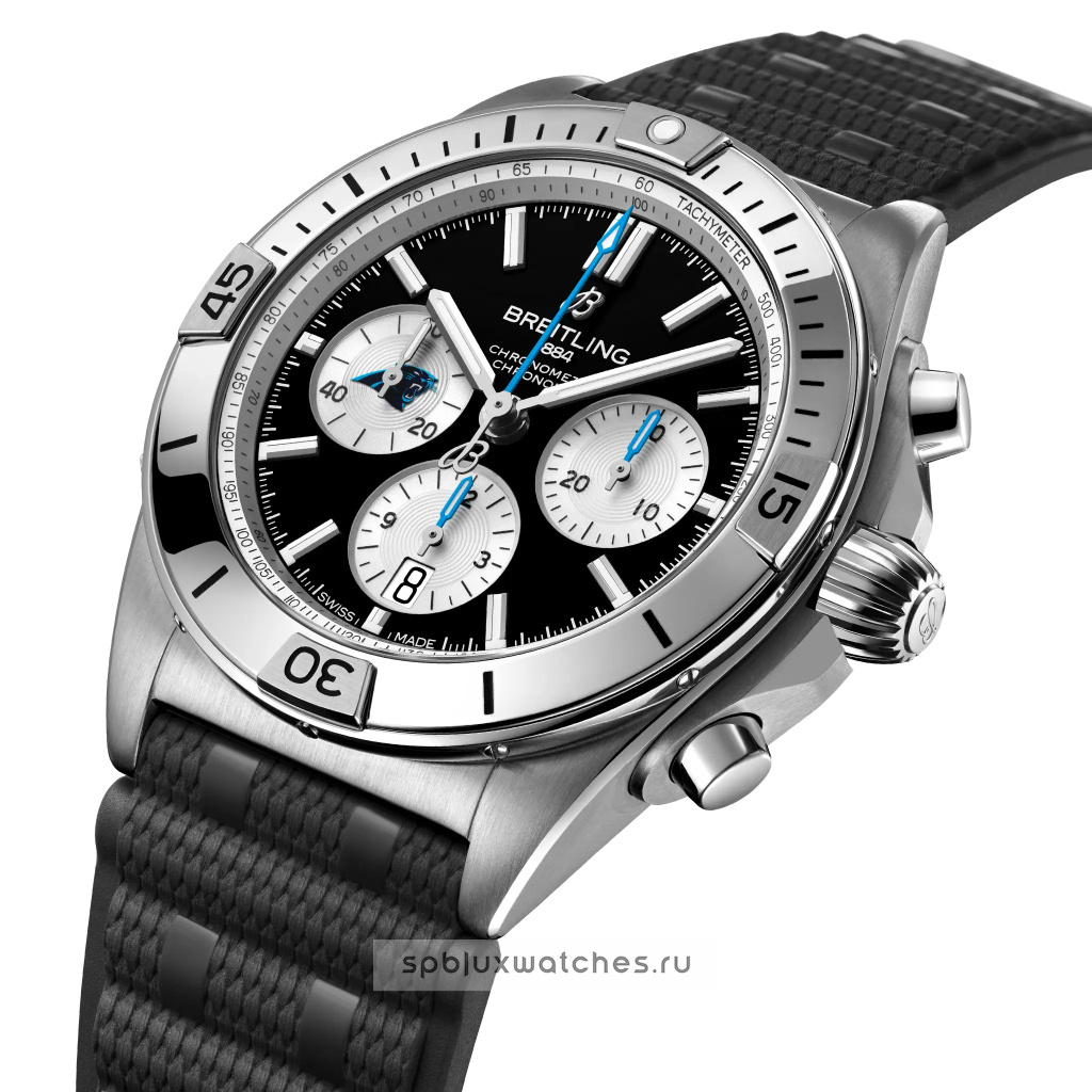 Breitling Chronomat B01 42 mm NFL Carolina Panthers Edition AB01342B1B5S1