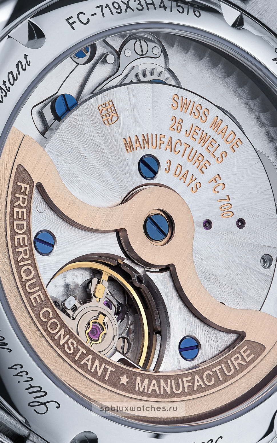 Frederique Constant Manufacture Classic Worldtimer 40 mm FC-719BLW3H6
