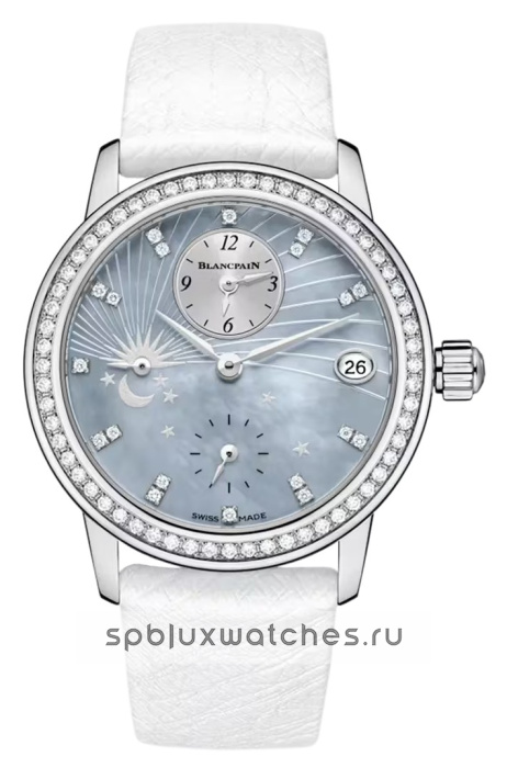 Blancpain Ladybird Double Fuseau Horaire 34 mm 3760 1954L 95A