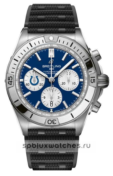 Breitling Chronomat B01 42 mm NFL Indianapolis Colts Edition AB01342B1C2S1