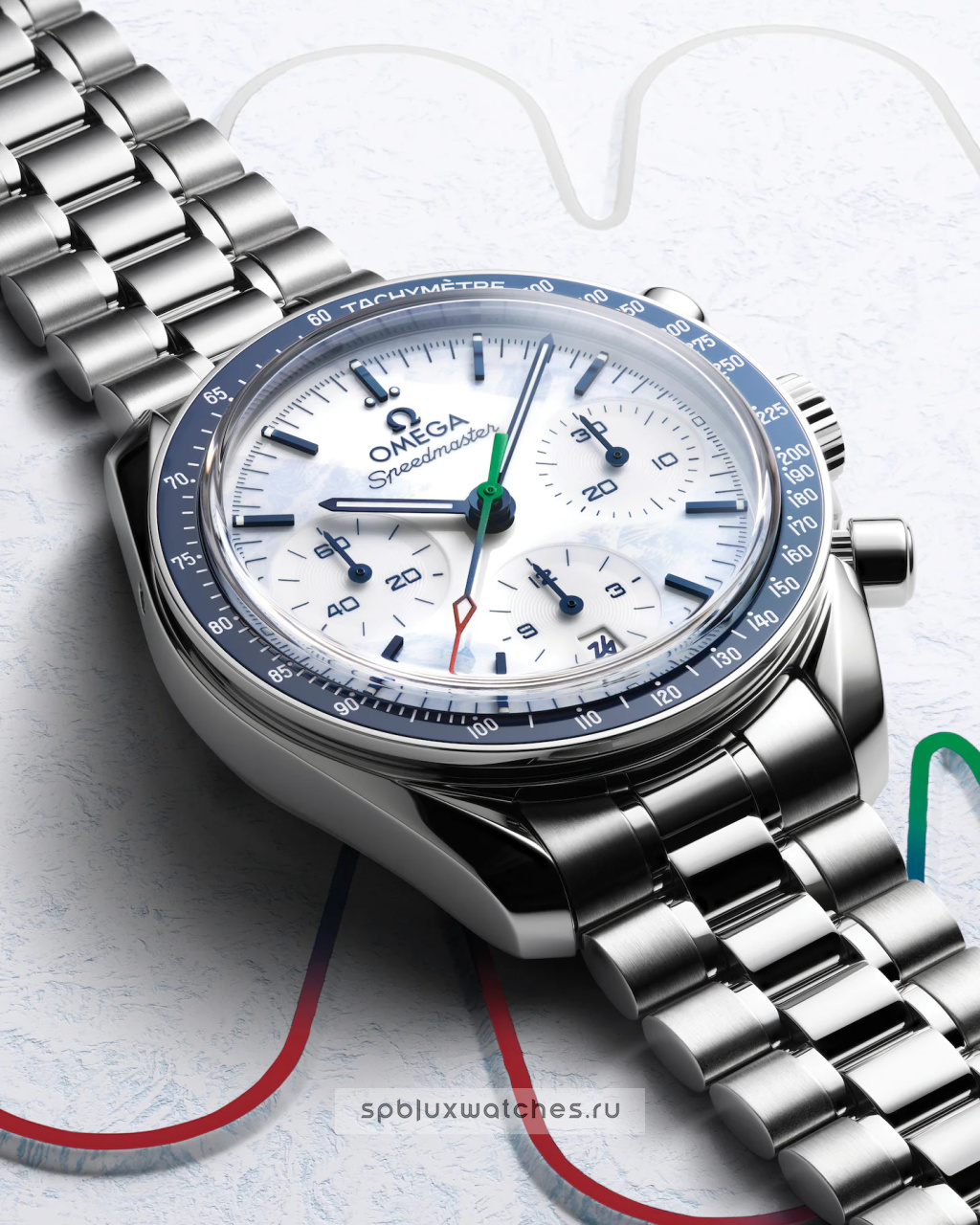 Omega Speedmaster Mailand‑Cortina 2026 38 mm 522.30.38.50.04.002