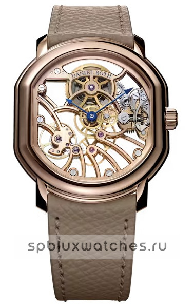 Daniel Roth Extra Plat Rose Gold Skeleton 38,6 mm x 35,5 mm
