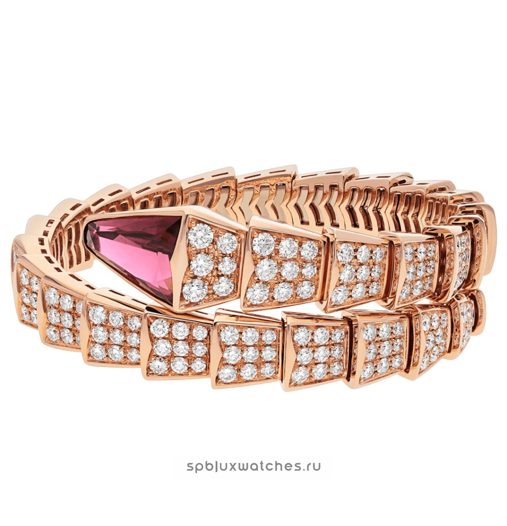 Браслет Bvlgari Serpenti Viper One-Coil Bracelet 347601