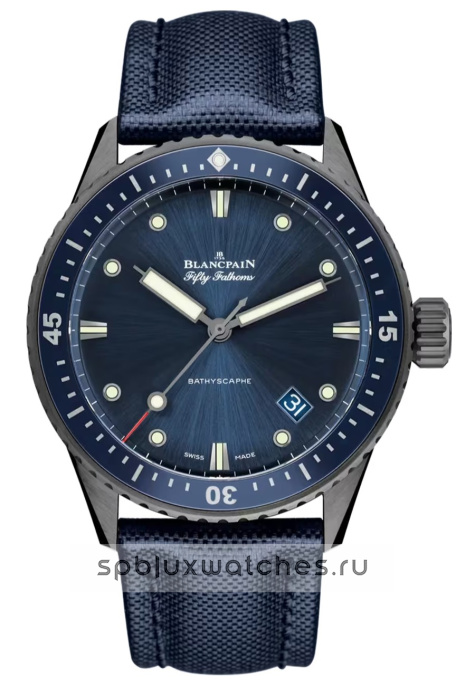 Blancpain Fifty Fathoms Bathyscaphe 43.6 mm 5000 0240 O52A