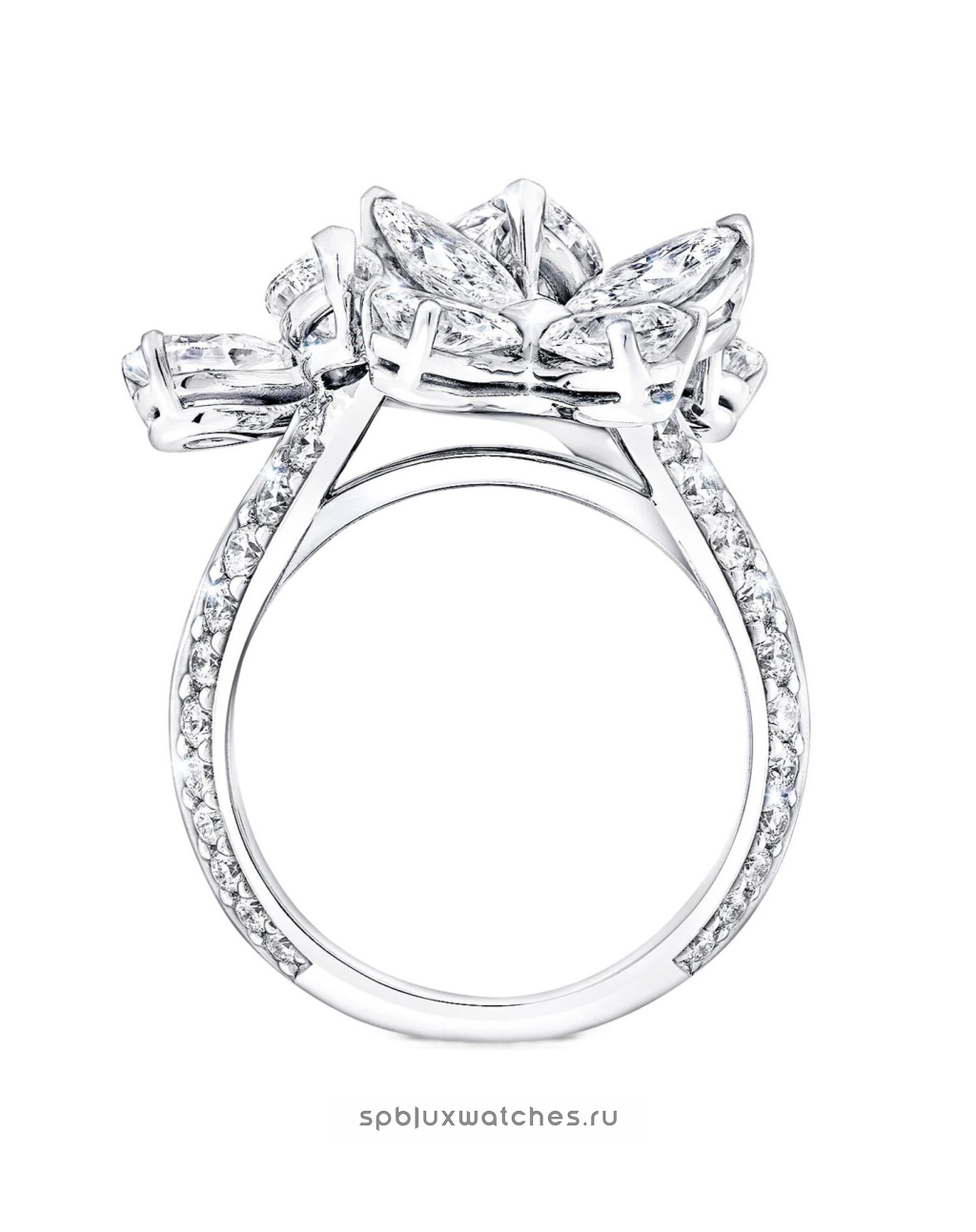 Кольцо Graff Triple Classic Butterfly Diamond Ring RGR862