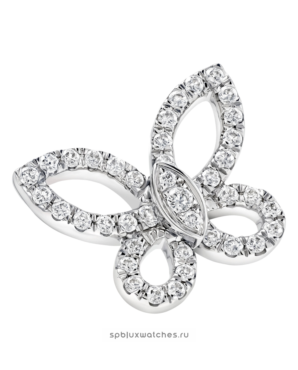 Серьги Graff Mini Butterfly Silhouette Diamond Earrings RGE1810