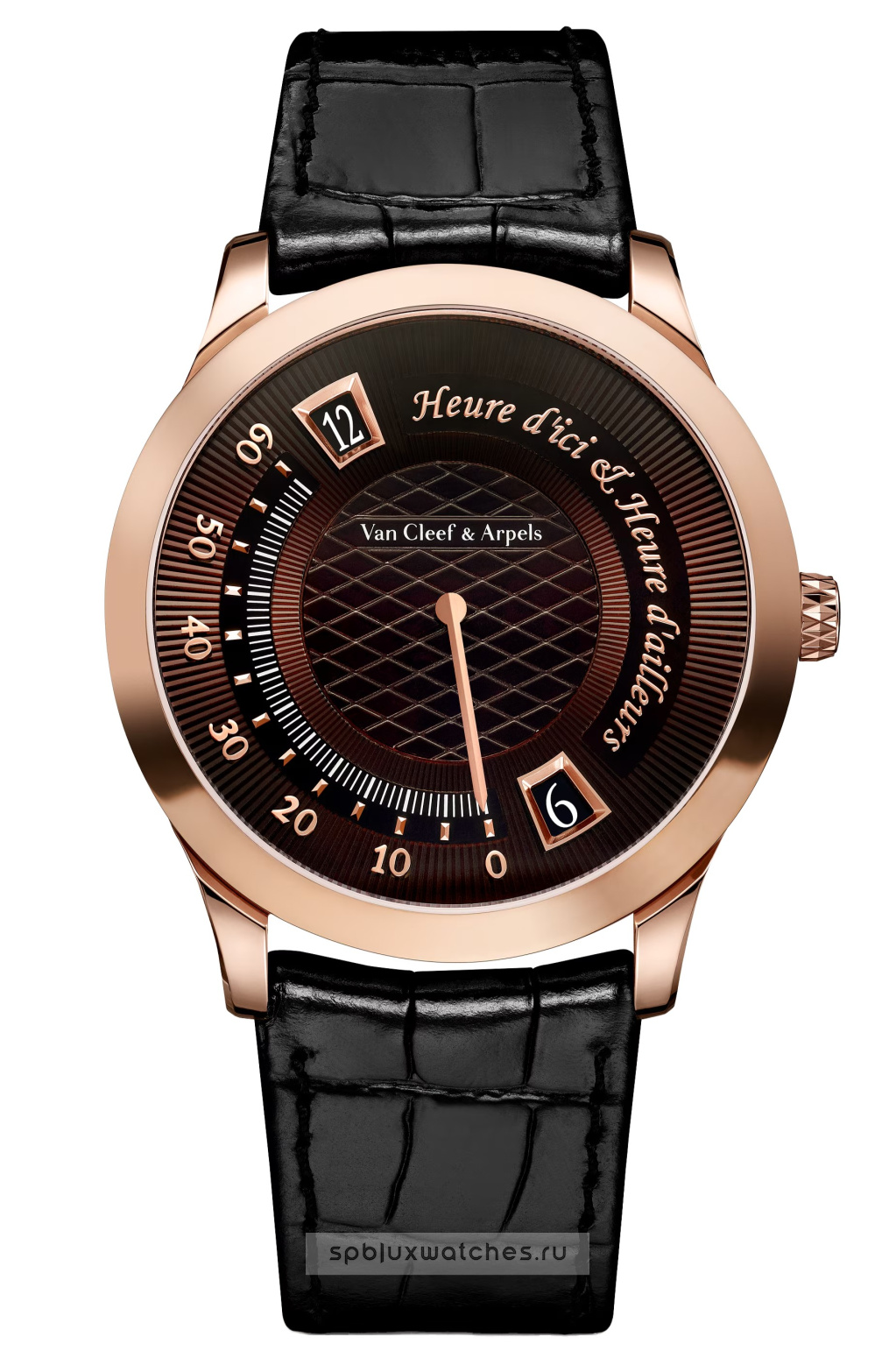 Van Cleef & Arpels Midnight Heure d'ici & Heure d'ailleurs 38 mm VCARPEVI00