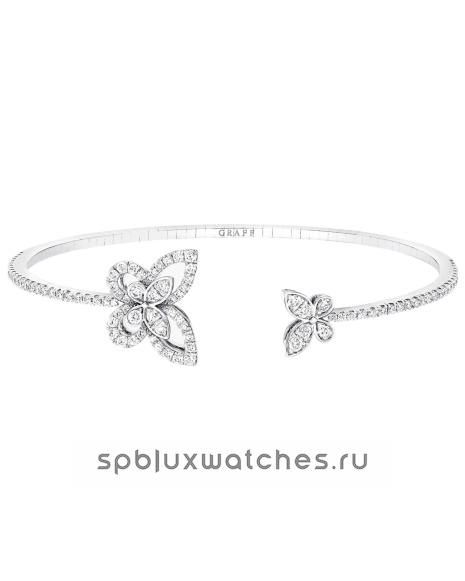 Браслет Graff Butterfly Silhouette Open Diamond Bangle RGB501