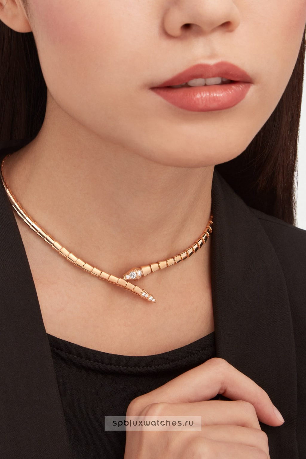 Колье Bvlgari Serpenti Viper Necklace 357793