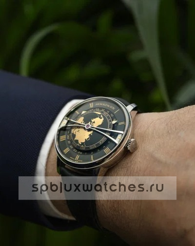 Arnold & Son World Time Globetrotter Steel 42 mm 1WTBS.F01A.C1242S