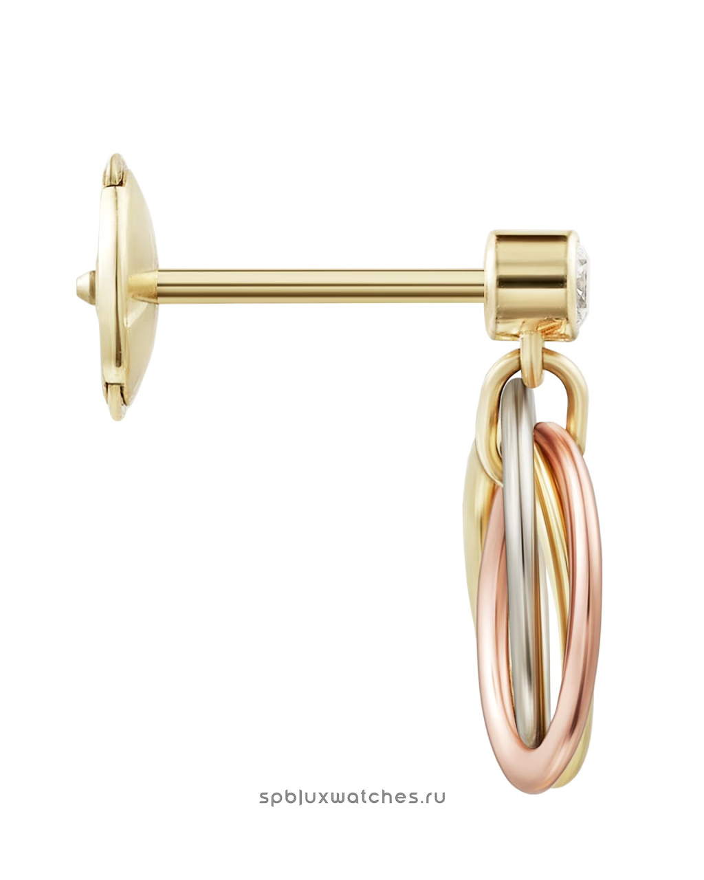 Серьги Cartier Trinity Brilliant-Cut Diamonds Earrings B8301462