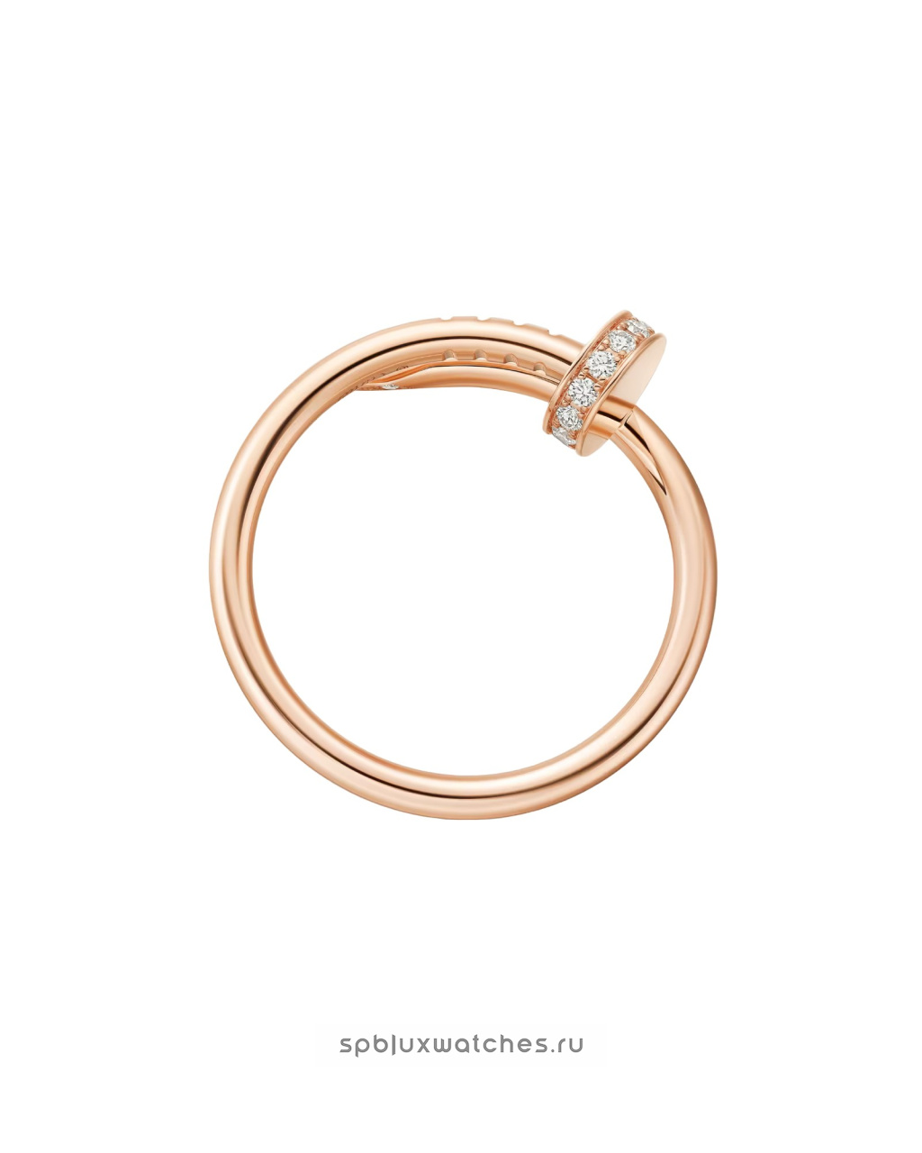 Кольцо Cartier Juste un Clou Diamonds Ring Small Model B4244800