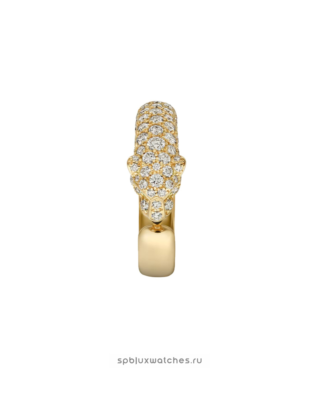 Кольцо Cartier Panthere de Cartier Half-Paved Ring Small Model N4765800