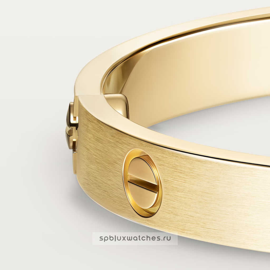 Браслет Cartier Love Classic Brushed Bracelet B6077017