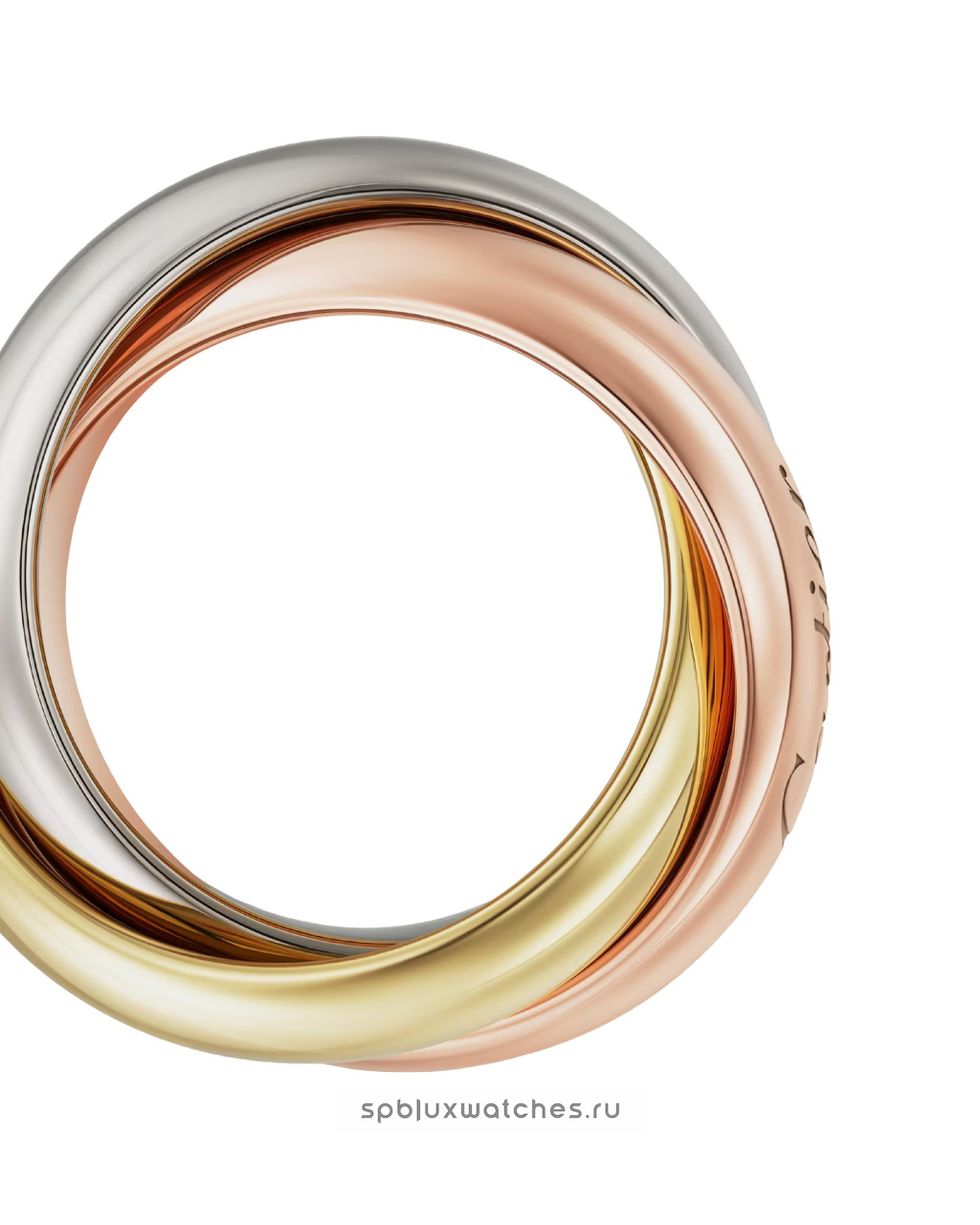 Кольцо Cartier Trinity Ring Extra-Large Model B4239800