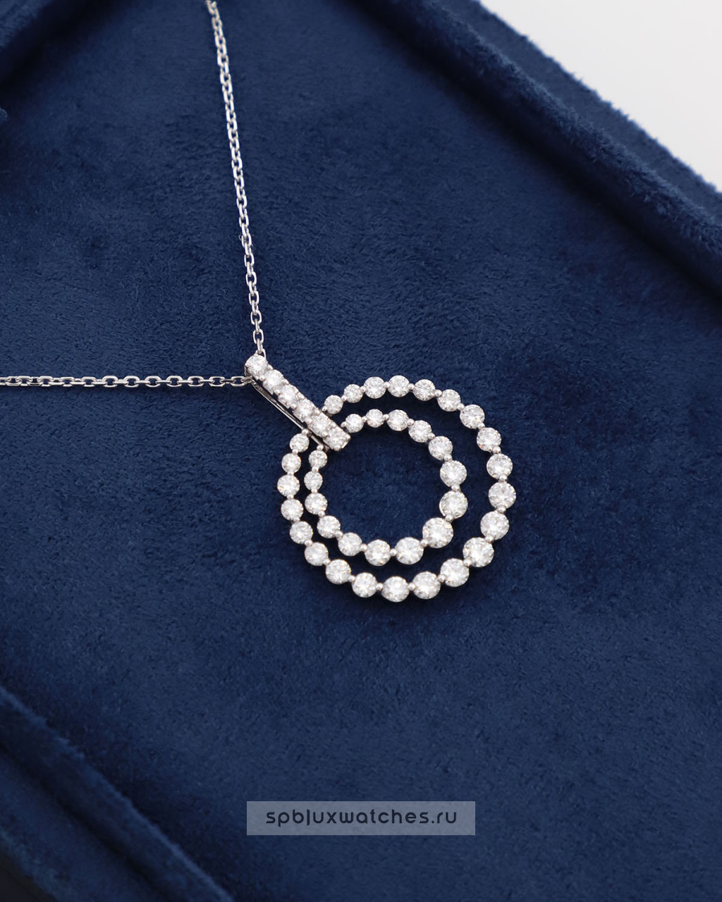 Авторское изделие. Подвеска No Name из белого золота с бриллиантами