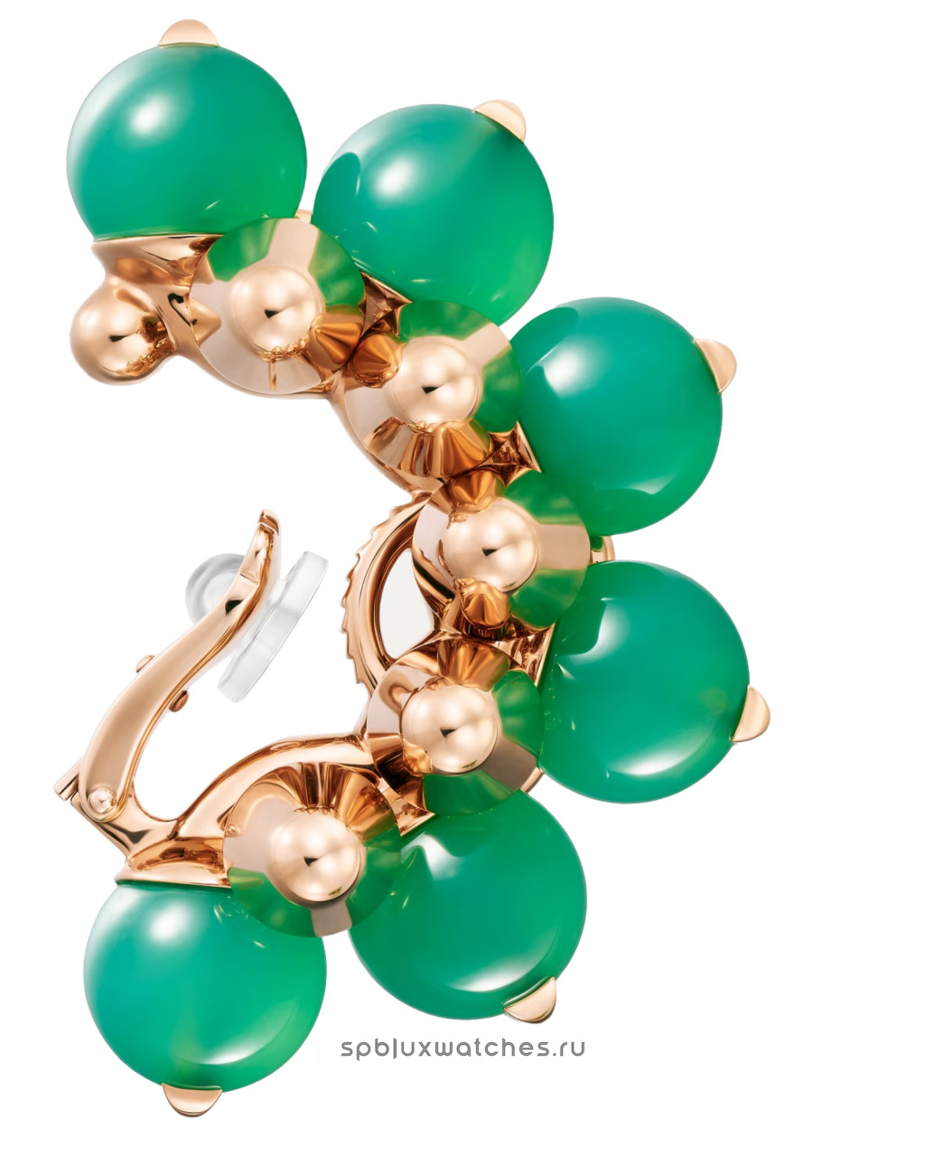 Серьга Cartier Clash de Cartier Single Chrysoprase Earring Extra-Large Model N8515273