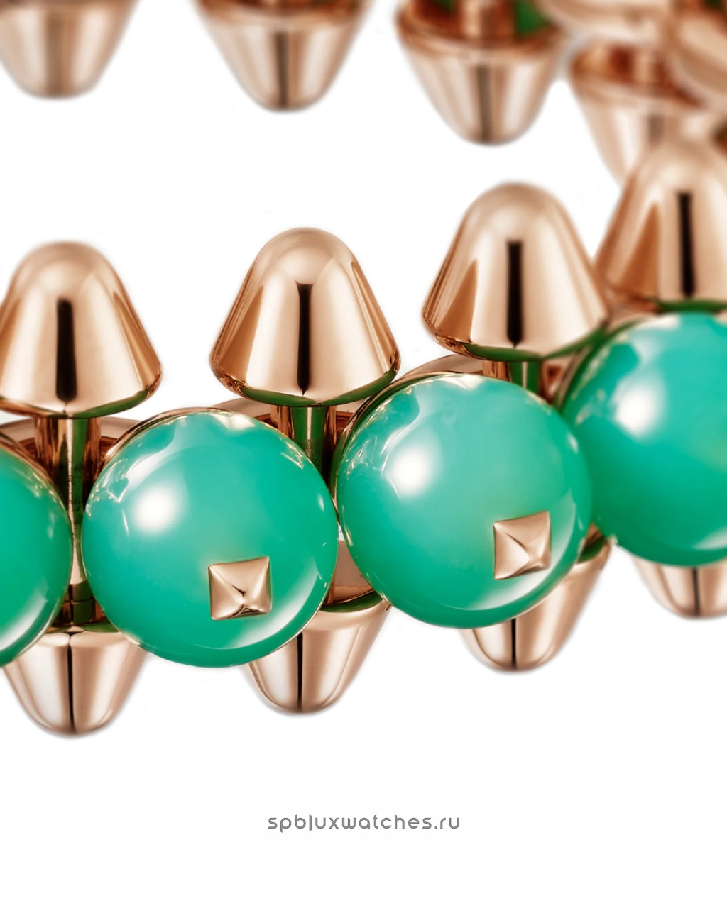 Браслет Cartier Clash de Cartier Chrysoprase Bracelet Extra-Large Model N6728417