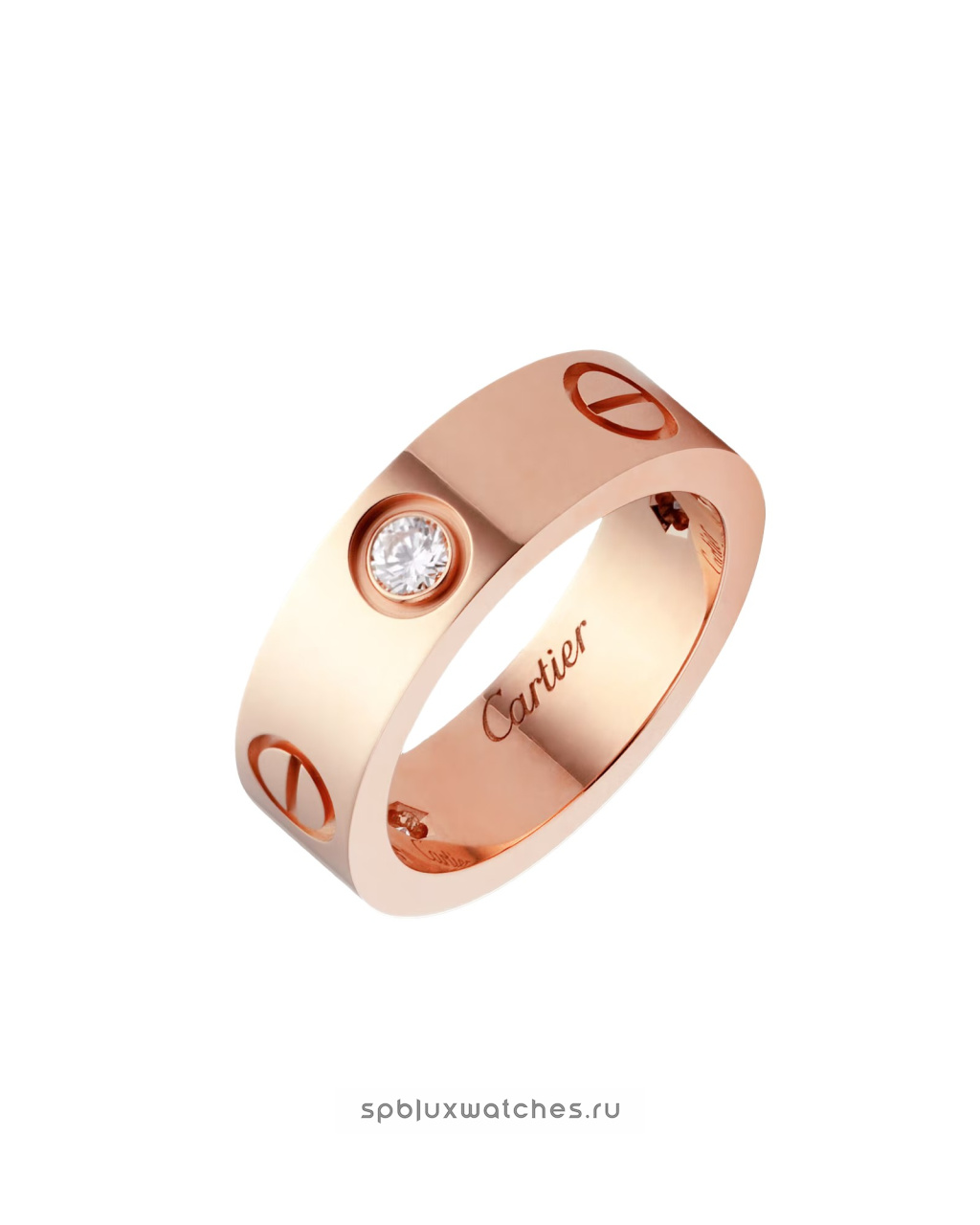 Кольцо Cartier Love Ring 3 Diamonds Classic Model B4087500