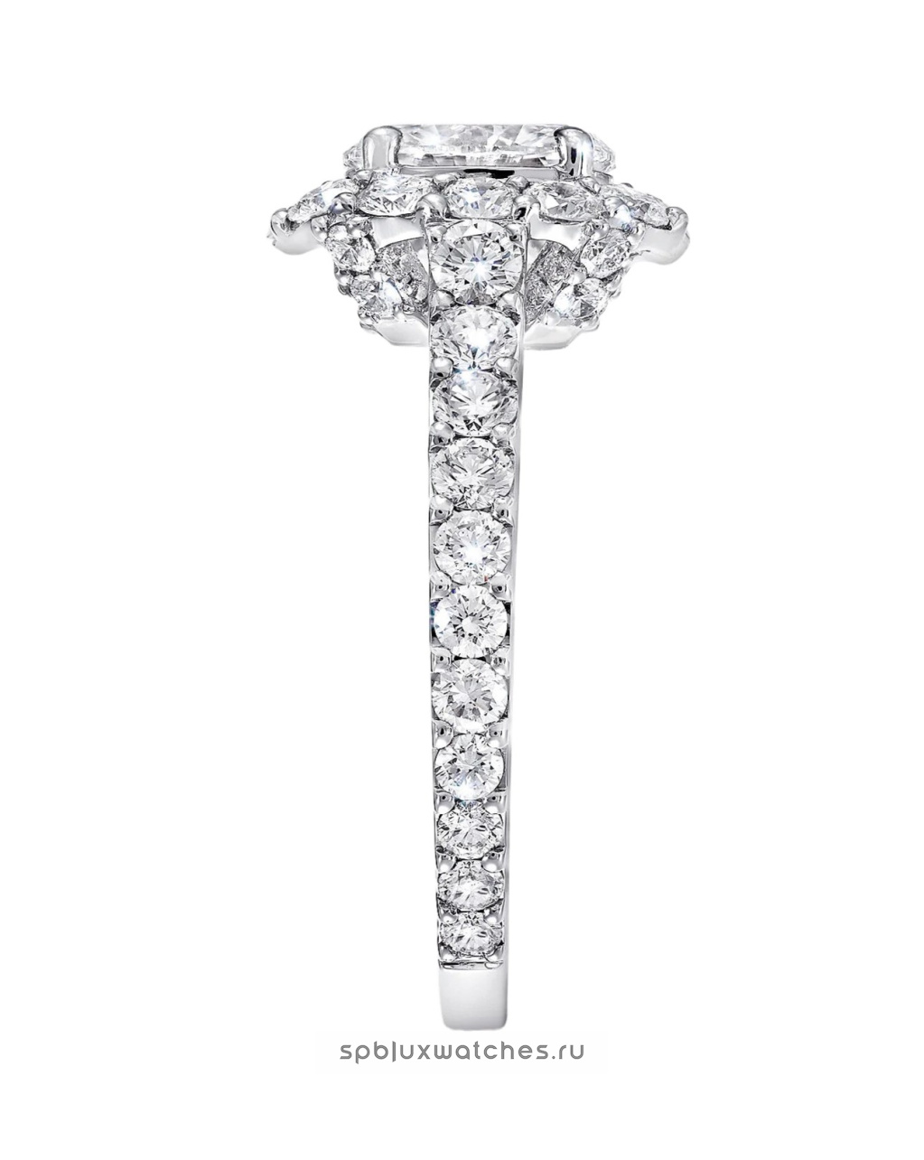 Кольцо для помолвки Graff Icon Oval Diamond Engagement Ring RGR619