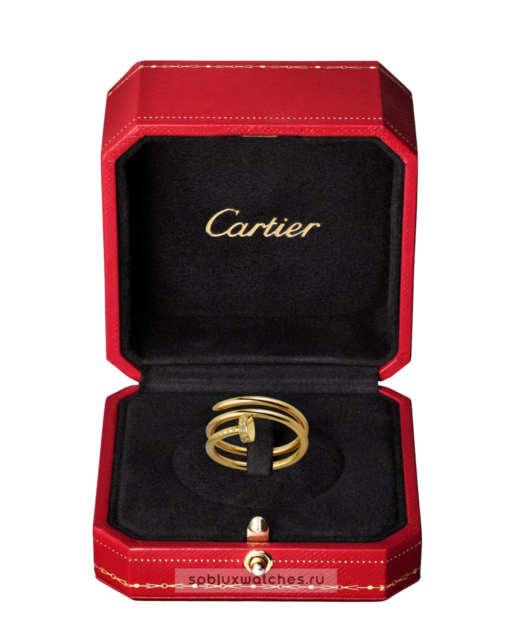 Кольцо Cartier Juste un Clou Diamonds Double Ring B4211800