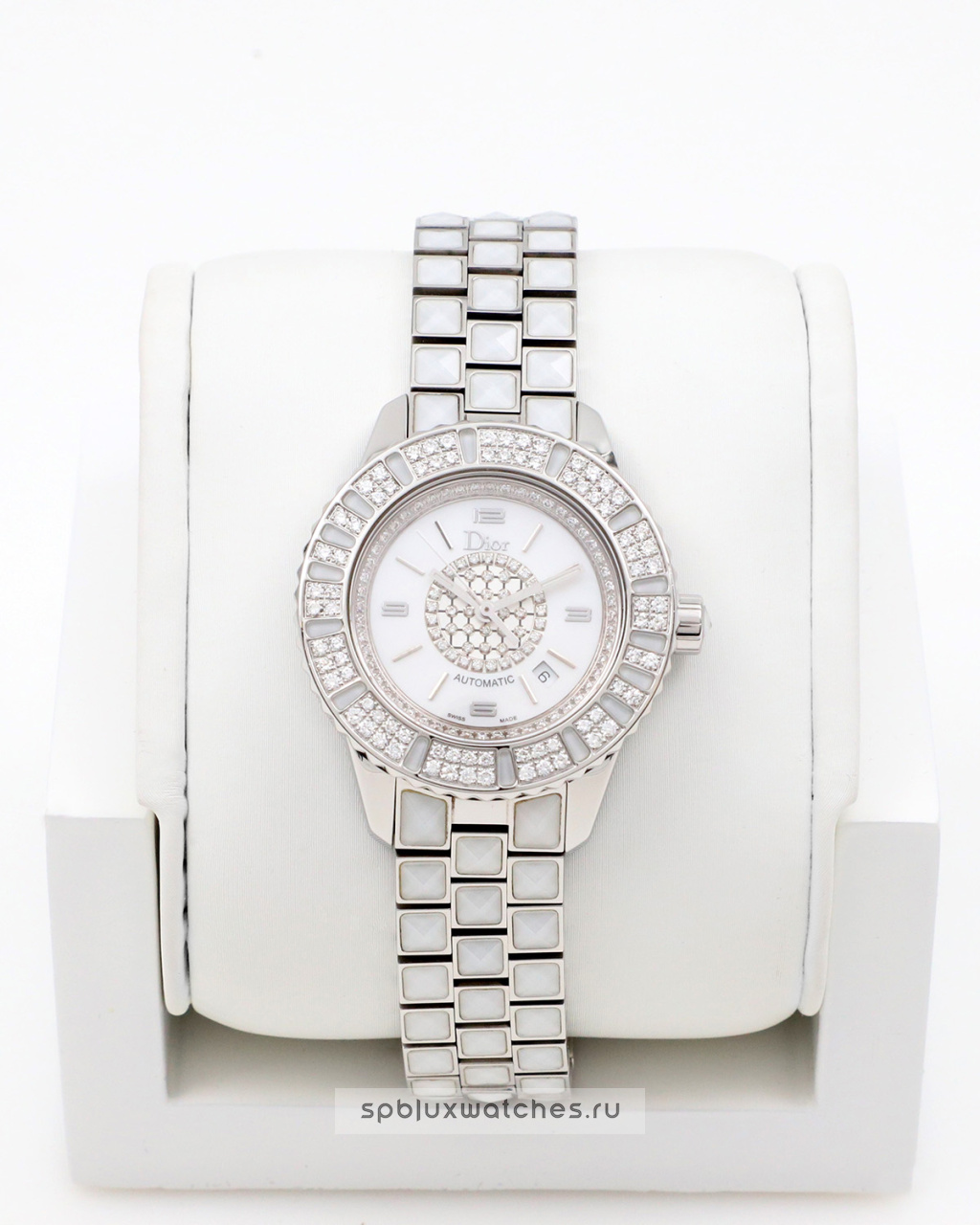 Dior Christal Diamond Ladies Watch 34 mm CD113512