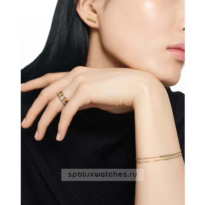 Браслет Boucheron Quatre Grosgrain Chain Bracelet JBT00426