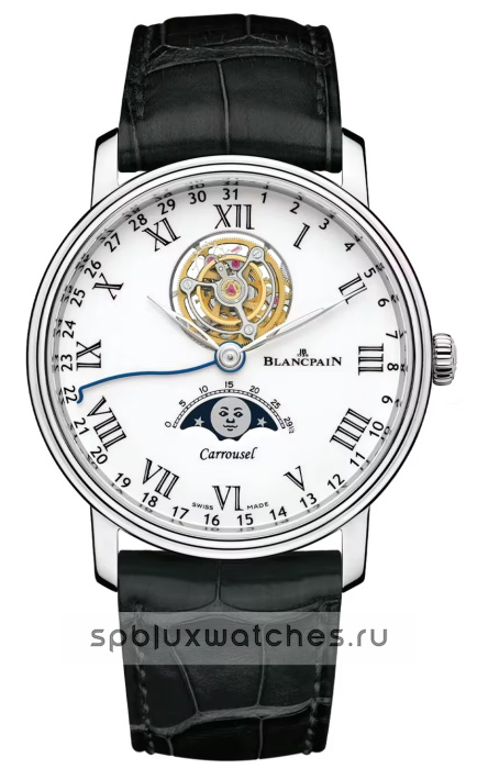Blancpain Villeret Carrousel Phases de Lune 42 mm 6622L 3431 55B