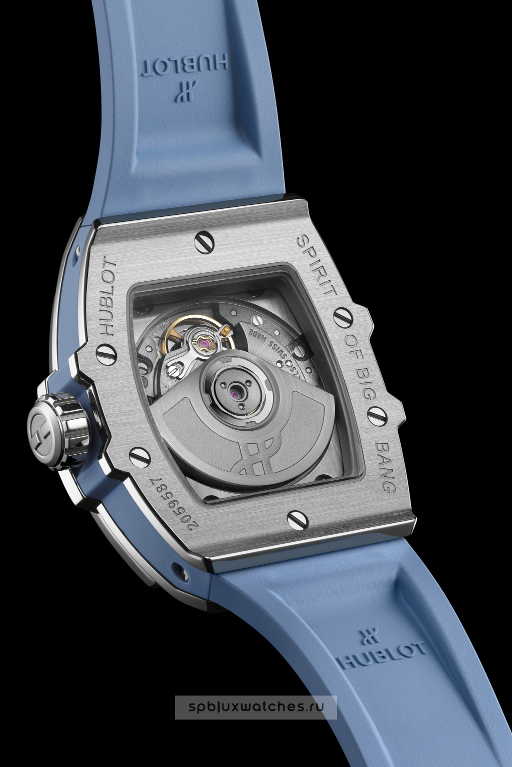 Hublot Spirit of Big Bang Steel Coal Blue Diamonds 32 mm 682.SX.717B.RX.1204