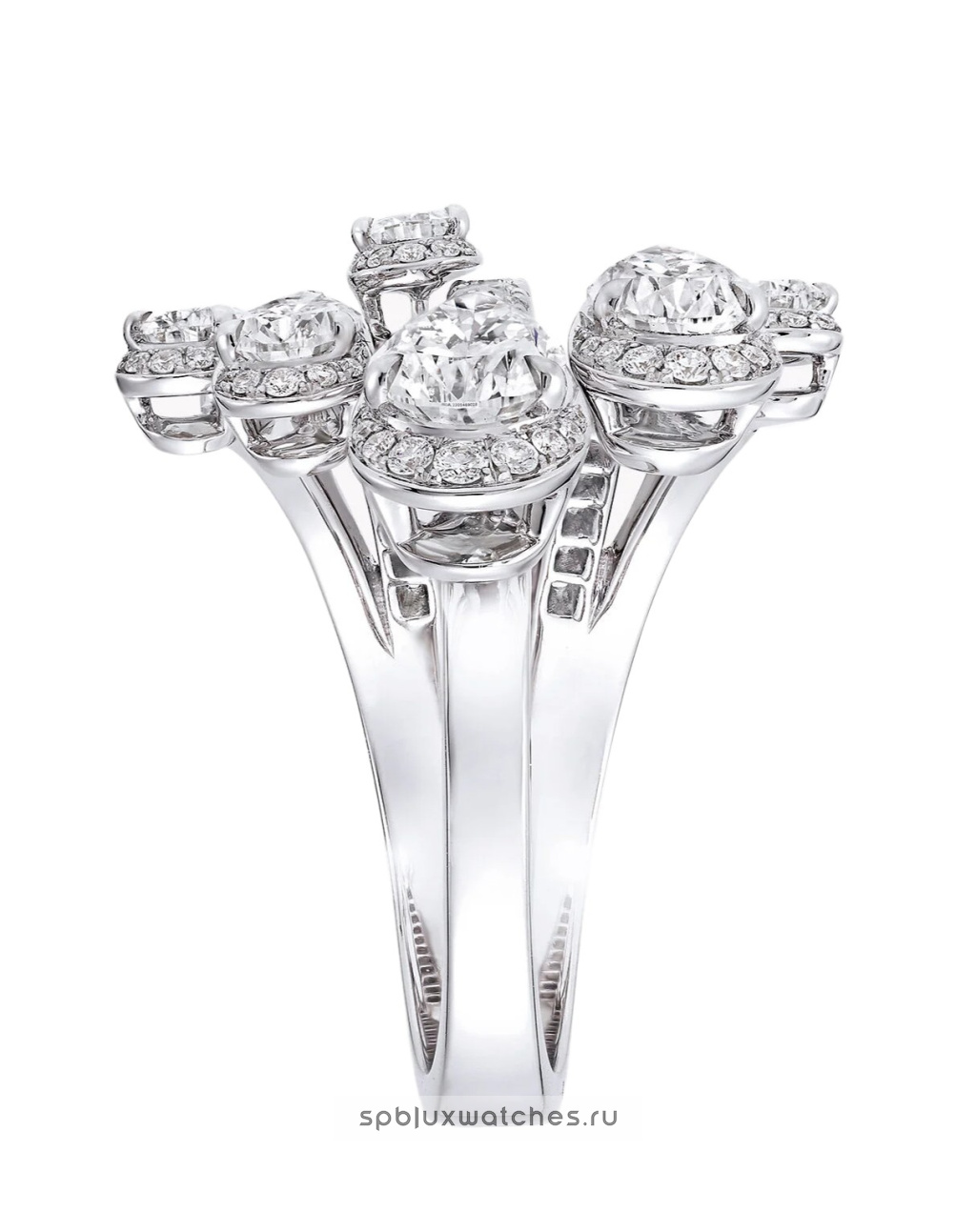 Кольцо Graff Duet Pear Shape Diamond Ring RGR757