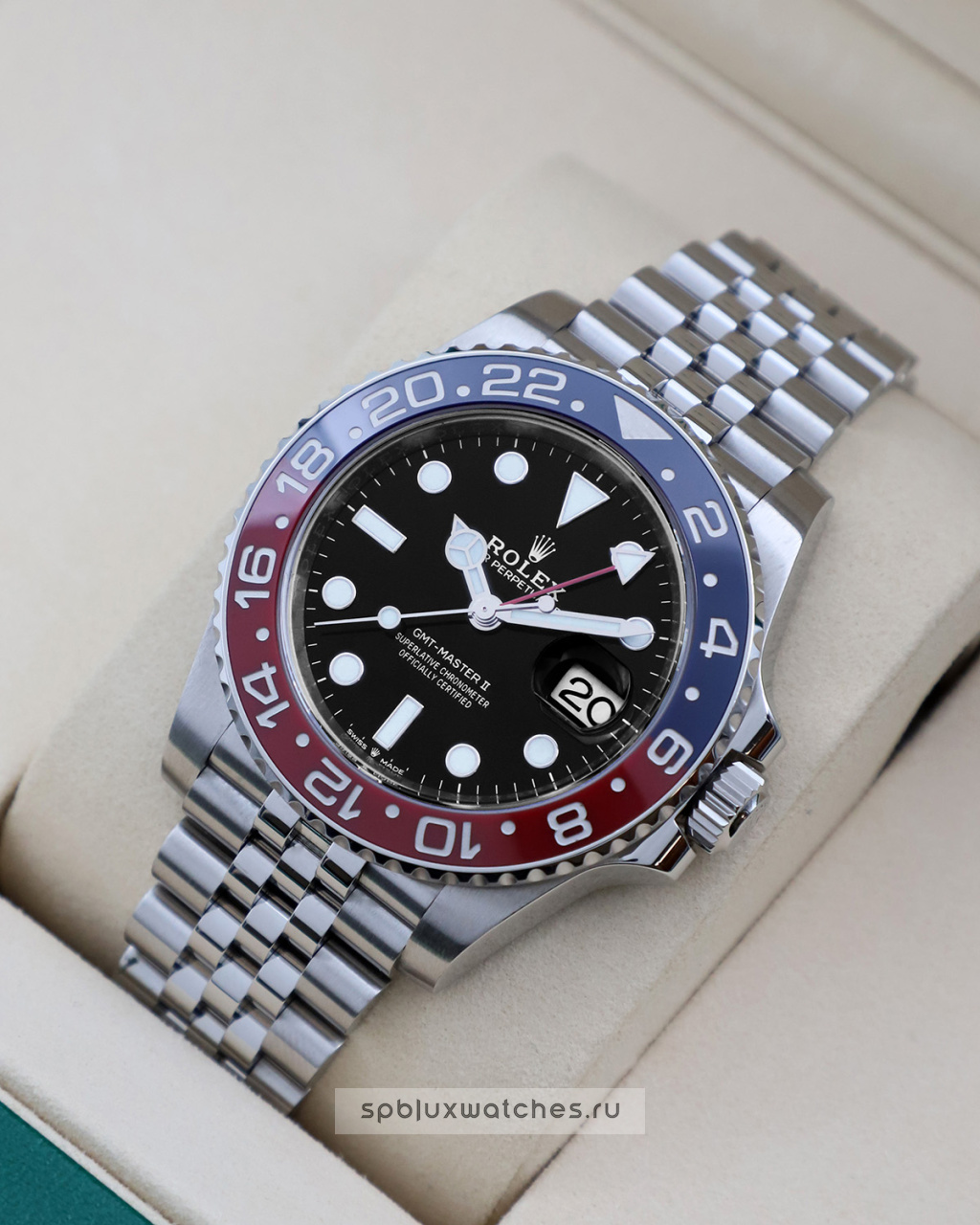 Rolex GMT-Master II 40 mm 126710 Steel Pepsi