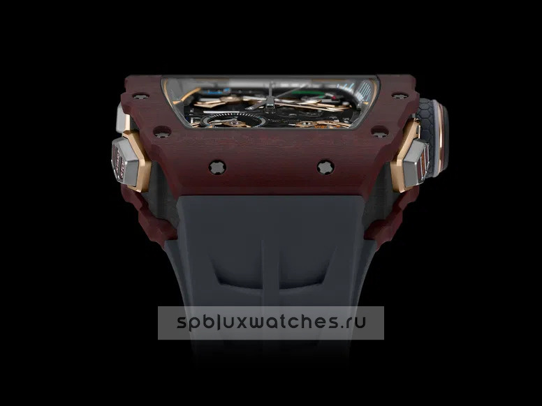 Richard Mille RM 41-01 Tourbillon Flyback Chronograph Soccer Red Carmin Basalt TPT