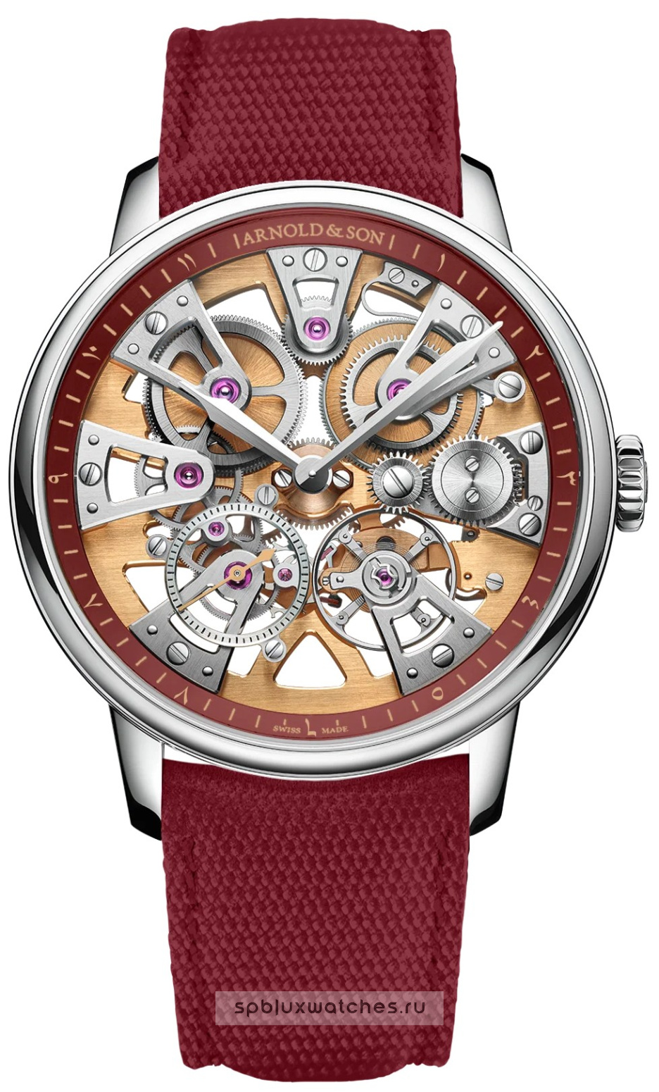 Arnold & Son Chronometry Nebula Steel “Ahmed Seddiqi 75th Anniversary Edition” 40 mm 1NEGS.R01A.S1357D