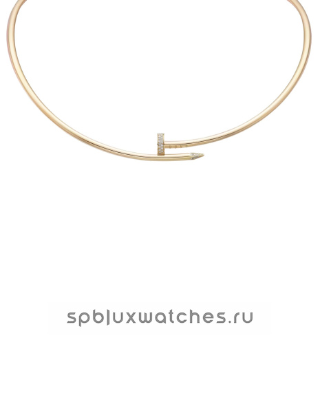 Колье Cartier Juste un Clou Diamonds Torque Necklace Small Model N7424422