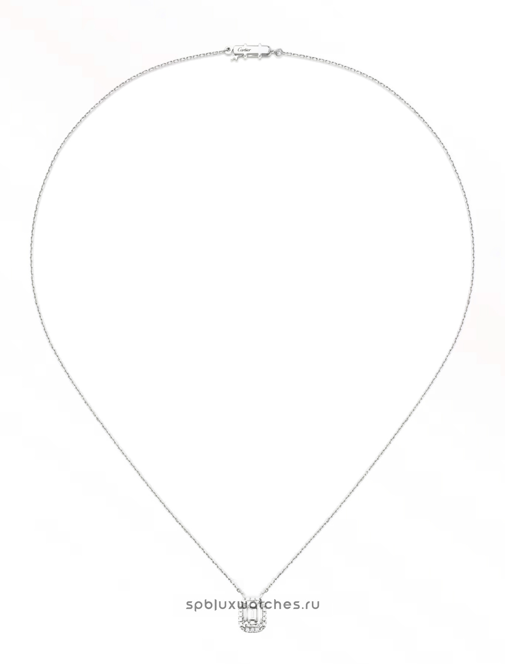 Подвеска Cartier Destinée Pendant, Oval-Cut Diamond, Paved N7424544