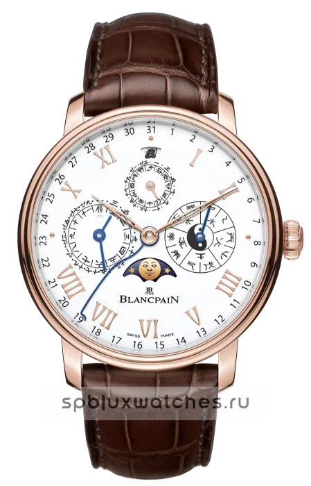 Blancpain Villeret Calendrier Chinois Traditionnel 45.20 mm 0888 3631 55B