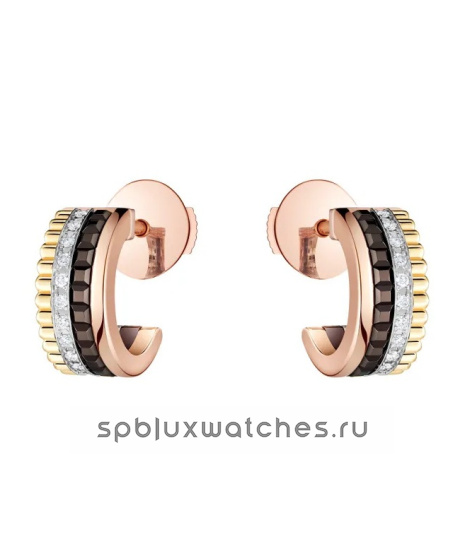 Серьги Boucheron Quatre Classique Hoop Earrings JCO00122