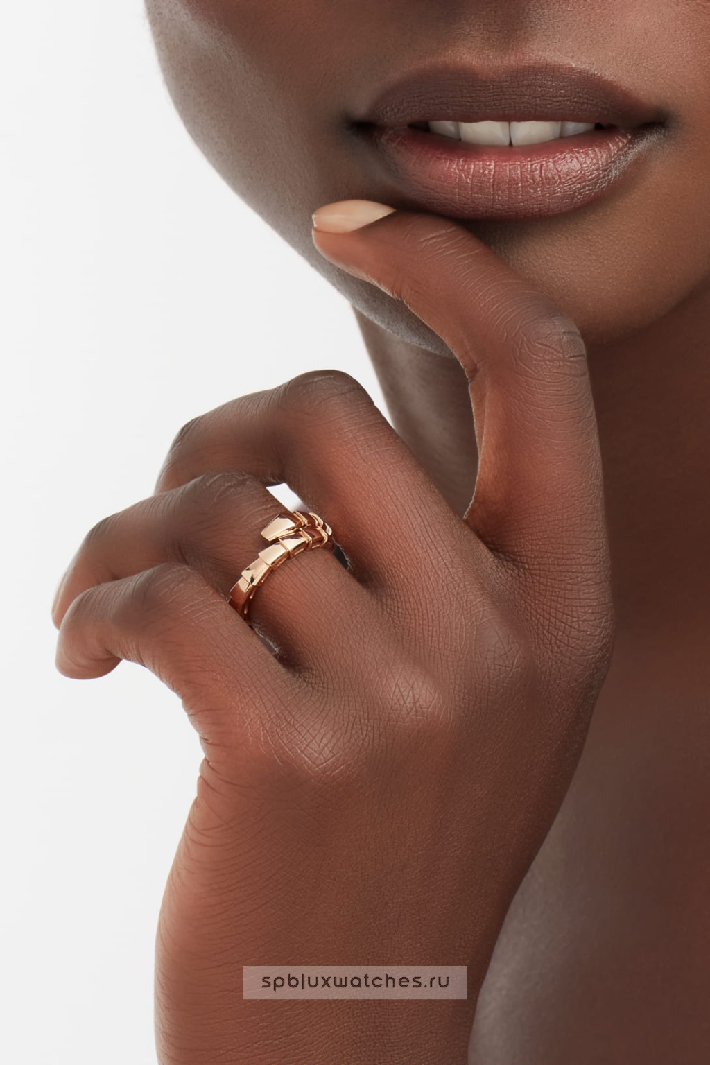 Кольцо Bvlgari Serpenti Viper One-Coil Ring 358640