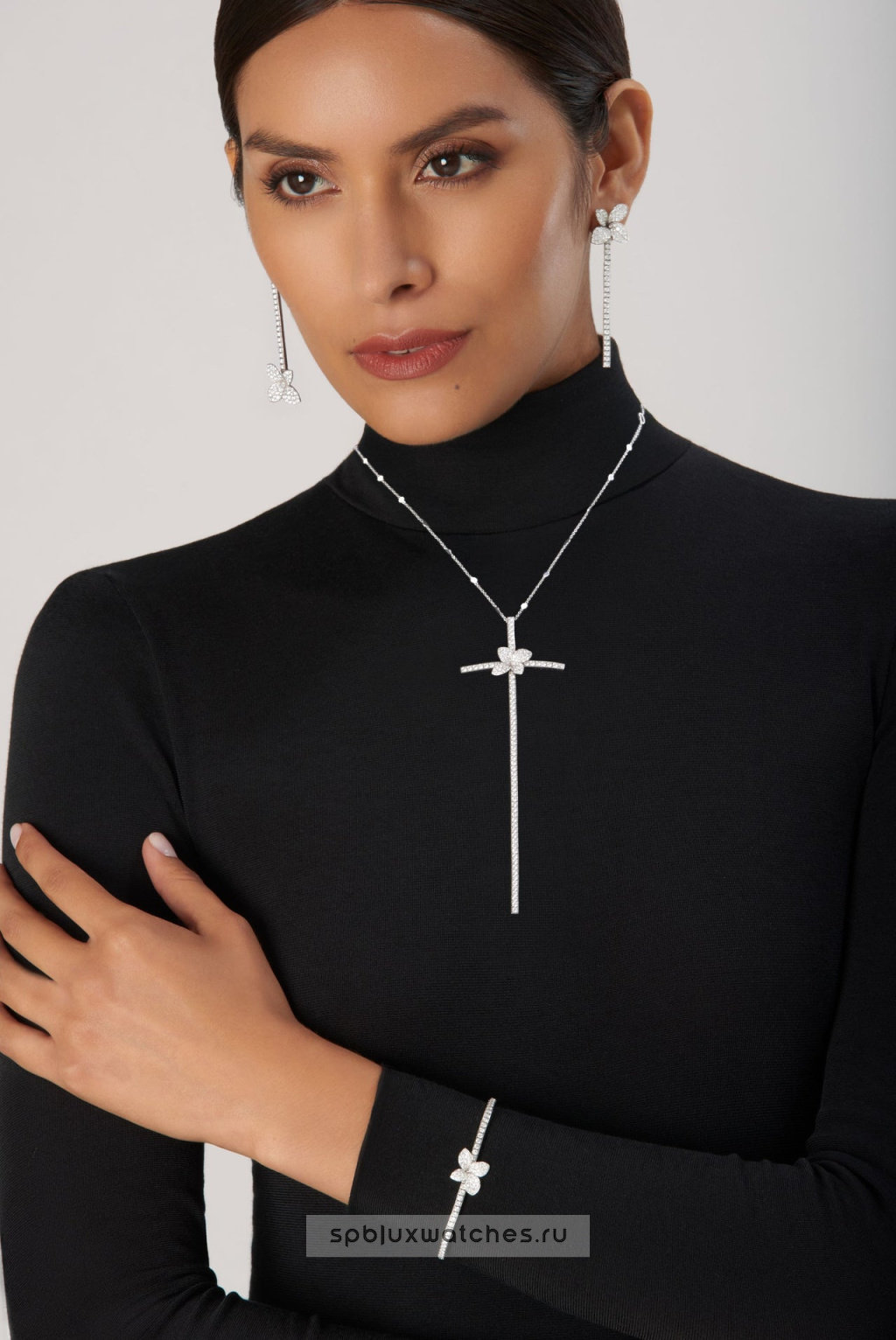 Подвеска Pasquale Bruni Heart To Earth Long Cross Necklace 16508B