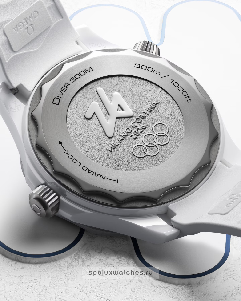 Omega Seamaster Diver 300M Co-Axial Master Chronometer Mailand‑Cortina 2026 43.5 mm 522.92.44.20.04.001