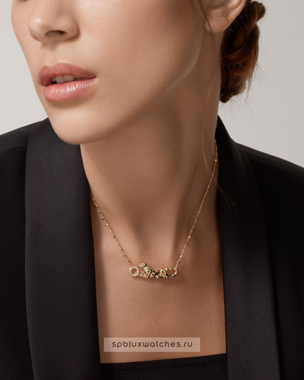 Подвеска Cartier Panthere de Cartier Diamonds Pendant B7224737