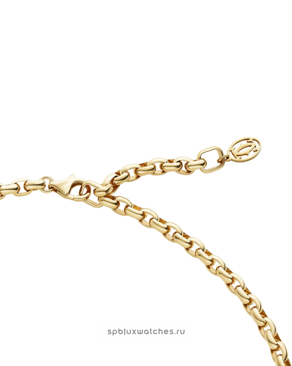 Колье Cartier Trinity Cushion-Shaped Necklace Medium Model B7224988