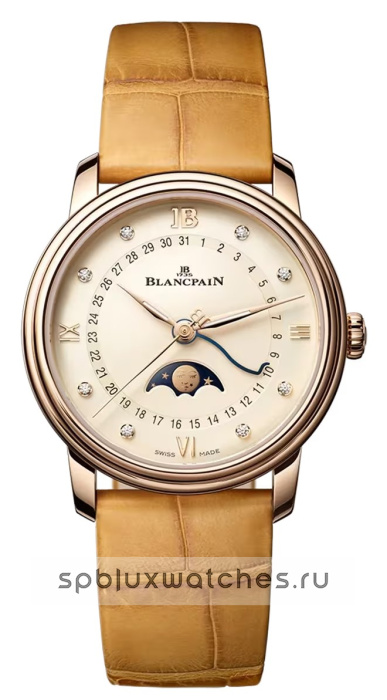 Blancpain Villeret Quantieme Phases de Lune 33.2 mm 6126N 3687 55B