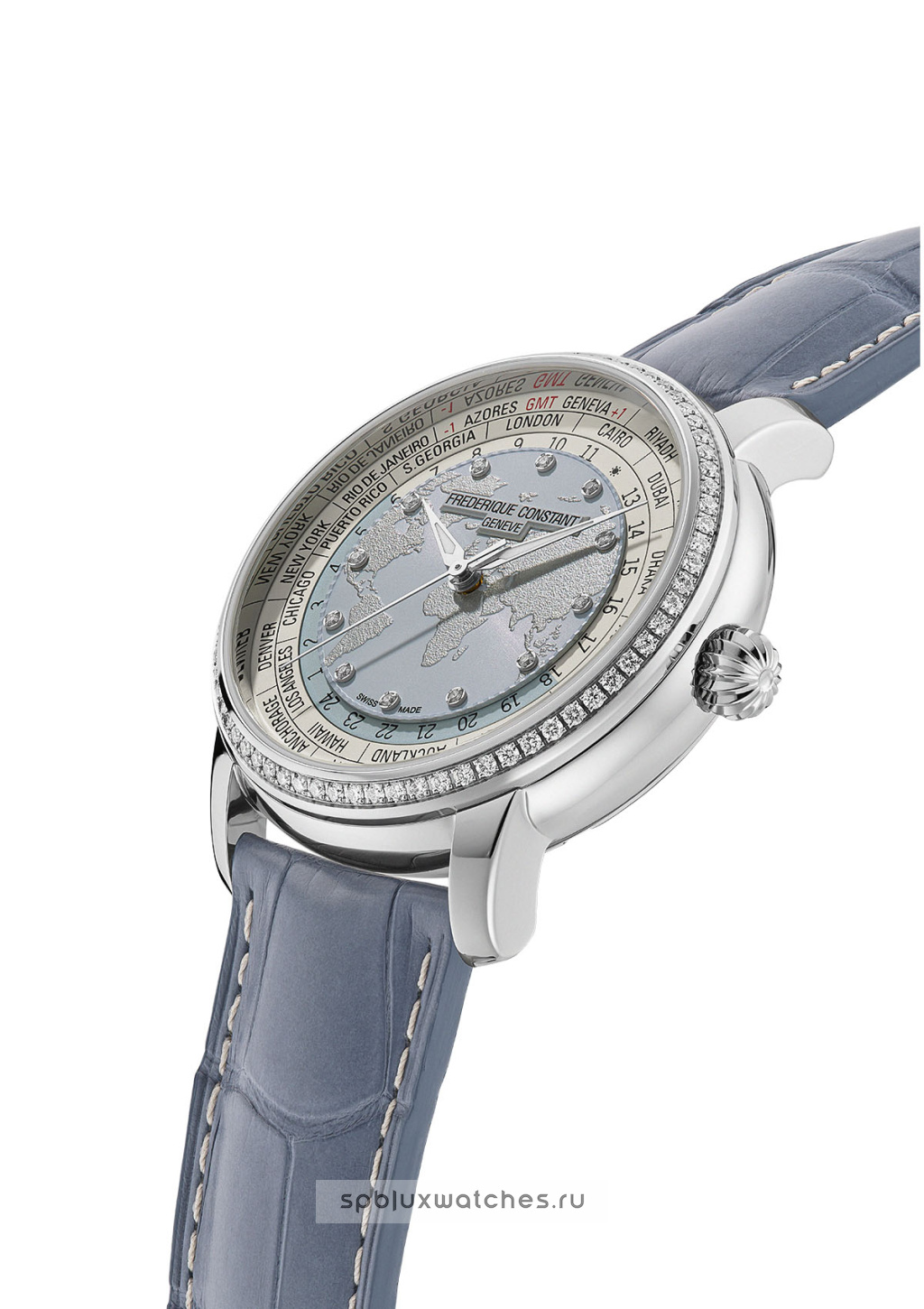 Frederique Constant Manufacture Classic Worldtimer 40 mm FC-719LBWD3DH6